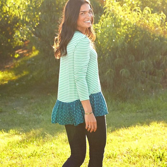 Matilda Jane Wonderment Talk Tomorrow top L NWT